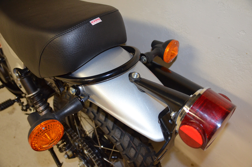 XT500 4 SALE 1977 fender rear