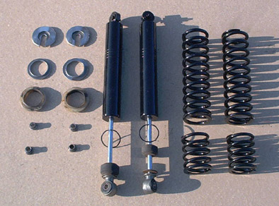 XT500 Bilstein-Stossdämpfer zerlegt