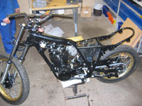 XT500 1976 mit Herz