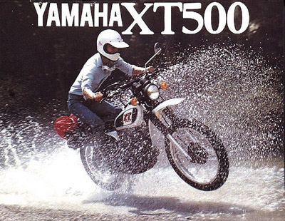 XT500 Wasserdurchfahrt