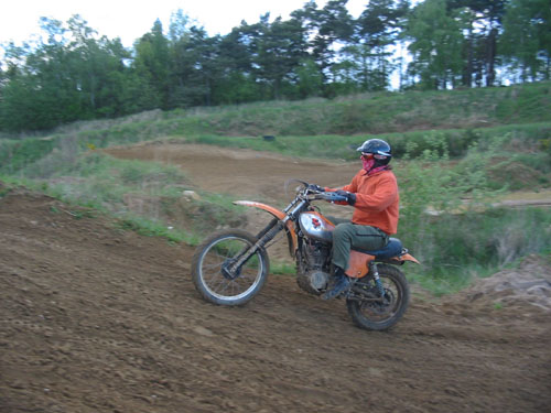 Christian on TT500 1978