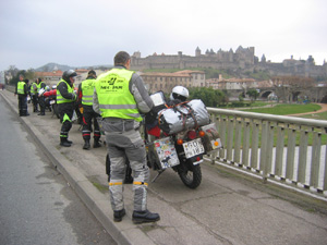 Pause in Carcasonne