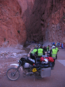 in der Todra-Schlucht