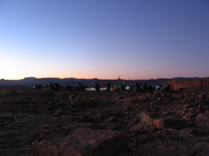 Sonnenaufgang bei Ouarzazate