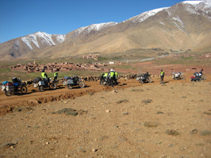 Offroadgruppe auf 2250m