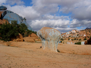 Blaue Steine von Tafraoute
