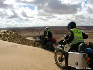 XT steckt im Sand