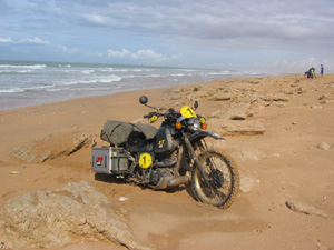 XT01 im Sand