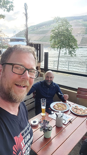 Pizza essen in Bingen XT 500