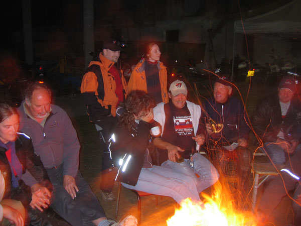 Lagerfeuer auf dem Swiss Meeting 2007
