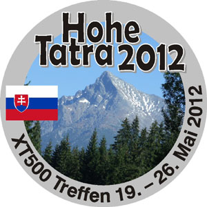 Logo XT-Treffen Hohe Tatra 2012