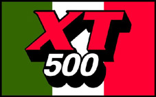 Italien-XT500-Flagge
