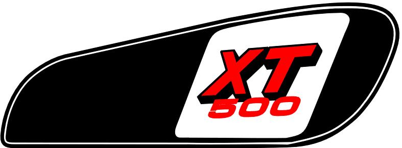 XT 500 Tankdekor 1979