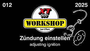 XT500 Zündung einstellen